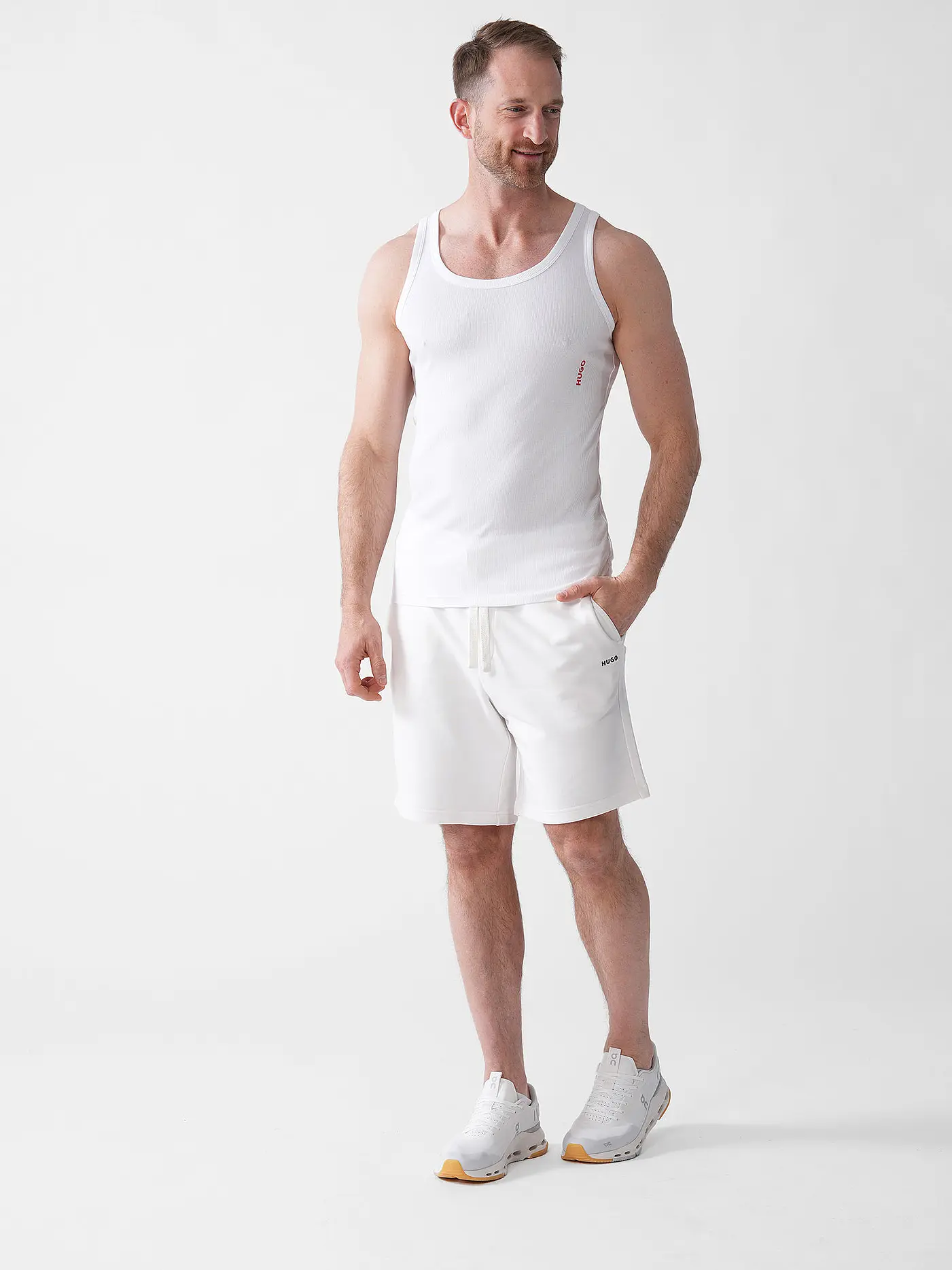 HUGO | Shirt 2er Pkg. white | weiss